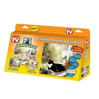 НЕМСКО Легло за котки тип хамак, Залепване с вакум вендузи + ЛЕД ФЕНЕР