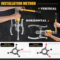 НЕМСКА ХИДРАВЛИЧНА СКОБА ЗА ЛАГЕРИ 5 ТОНА STAHLMAYER + ЛЕД ФЕНЕР
