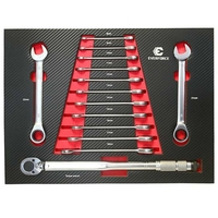 НЕМСКИ Професионален шкаф с инструменти EVERFORCE Maxi-Line +ЛЕД ФЕНЕР