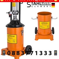 НЕМСКА Пневматична Система за Гресиране 12 литра STAHLMAYER 300-400 бара + ЛЕД ФЕНЕР