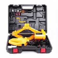 НЕМСКИ Електрически Крик С Гайковерт – 12V Пътна Помощ + ЛЕД ФЕНЕР