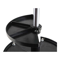 НЕМСКИ АВТОМОНТЬОРСКИ СТОЛ с амортисьор + ПОСТАВКА ЗА ИНСТРУМЕНТИ STAHLMAYER + ЛЕД ФЕНЕР