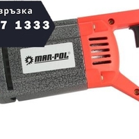 НЕМСКИ Професионален Вибратор за Бетон 35мм. х 2м. ИГЛЕН Mar–Pol 1350W Полски + ЛЕД ФЕНЕР