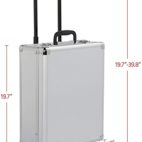 НЕМСКИ Куфар с Инструменти 499 части на колела STAHL MAYER. Tресчотка, тресчотни ключове, отвертки. + ЛЕД ФЕНЕР