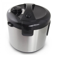 НЕМСКИ Мултикукър Voltz EKG011, 860W, 5 литра, 11 Програми, Инокс + ЛЕД ФЕНЕР