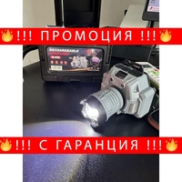 НЕМСКО Акумулаторни сензори Увеличаване на преден фар 4 предавки Фенерче тип c USB зареждане + ЛЕД ФЕНЕР