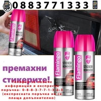 НЕМСКИ Препарат чистител за етикети и лепило 450мл F013 + ЛЕД ФЕНЕР