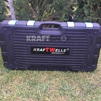 НЕМСКА Телескопична Тресчотка 4 броя - 1/2, 1/4, 3/8 + ЛЕД ФЕНЕР