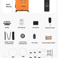 НЕМСКИ 8KW дизелов отоплител + ПОДАРЪК ЛЕД ФЕНЕР