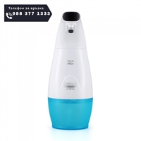 НЕМСКИ Пакет 2бр. Автоматичен безконтактен диспенсър за сапун, душ гел, дезинфектант + ЛЕД ФЕНЕР