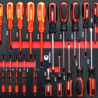 НЕМСКА Професионална Количка с Инструменти 238 части Куфар EVERFORCE + ЛЕД ФЕНЕР