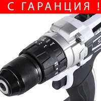 НЕМСКИ Акумулаторен Ъглошлайф 125мм и Акумулаторен Ударен Винтоверт 2в1 STAHLMAYER Метален Патронник 36V 8,0AH 2 Батерии + ЛЕД ФЕНЕР