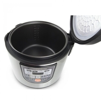 НЕМСКИ Мултикукър Voltz EKG011, 860W, 5 литра, 11 Програми, Инокс + ЛЕД ФЕНЕР