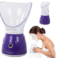 НЕМСКИ Парна сауна за лице с 2 силиконови маски, Против бръчки, 60 мл, 1300W + ЛЕД ФЕНЕР