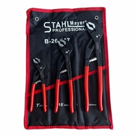 НЕМСКИ Клещи Гарги Комплект 3 броя STAHL MAYER 175мм 250мм 300мм Автоматични + ЛЕД ФЕНЕР