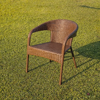 НЕМСКИ Ратанов Градински Стол – Стил И Комфорт + ЛЕД ФЕНЕР