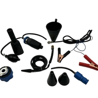 НЕМСКИ Уред за Откриване на Утечки чрез Пушек KraftWelle + ЛЕД ФЕНЕР