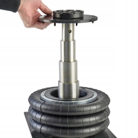 НЕМСКИ Пневматичен Крик Балон 3,5 тона с 3 Въздушни Възглавници HAWEK HW-1012 + ЛЕД ФЕНЕР