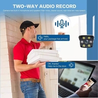 НЕМСКА LiveCam външна Wifi охранителна камера Full HD + ЛЕД ФЕНЕР