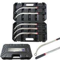 НЕМСКО Ключове за Клинов и Зъбчат Ремък 5 части HAWEK Комплект HW-1108 + ЛЕД ФЕНЕР