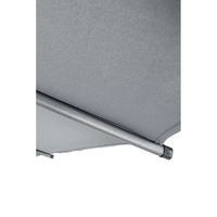 НЕМСКИ Метален Двоен Чадър 450х265см + Подарък ЛЕД ФЕНЕР