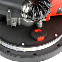 НЕМСКИ Шлайф Машина / Жираф за Шлайфане на Стени Тавани Сгъваема Лед за Мазилка 750W Mar-Pol M90206 + ЛЕД ФЕНЕР