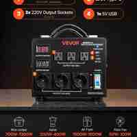 НЕМСКИ Автоматичен преобразувател на напрежение + ЛЕД ФЕНЕР