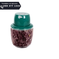 НЕМСКИ Безжичен електрически чопър за ядки и подправки, Мини, USB зареждане + ЛЕД ФЕНЕР