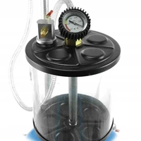 НЕМСКА Масларка Пневматична 80 литра система за събиране на масло + ЛЕД ФЕНЕР