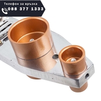 НЕМСКИ Поялник за Полипропилен ROCKFORCE 1000W 20-63мм Лепачка ППР Тръби + ЛЕД ФЕНЕР