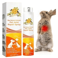 НЕМСКИ Успокояващ спрей за възстановяване на стави, Натурален спрей, За сила и гъвкавост, Облекчаване на дискомфорта при домашни любимци + ЛЕД ФЕНЕР