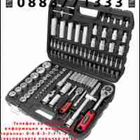 НЕМСКО Гедоре 108 части + Накрайници Рико 41 части Rico 41 + STAHLMAYER Комплект + ЛЕД ФЕНЕР