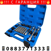 НЕМСКИ КОМПЛЕКТ ВЛОЖКИ ЗА ШАЙБИ НА АЛТЕРНАТОРИ 18 ЧАСТИ HAWEK HW-1126 + ЛЕД ФЕНЕР