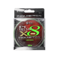 Golden Catch Braided Line Inquisitor PE X8 100m Lime Green #1.5