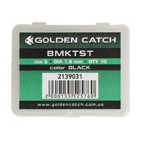 Golden Catch Top Guide BMKTST 6-1.8mm Black(10pcs)