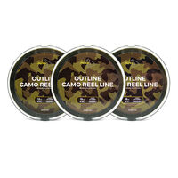 OUTLINE CAMO REEL LINE - 12LB 1000m