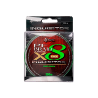 Golden Catch Braided Line Inquisitor PE X8 200m Lime Green #1.5
