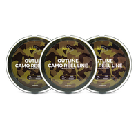 OUTLINE CAMO REEL LINE - 18LB 1000m