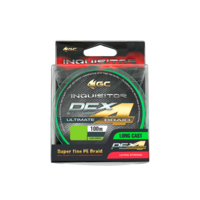 Golden Catch Braided Line Inquisitor PE X4 100m Lime Green #1.2