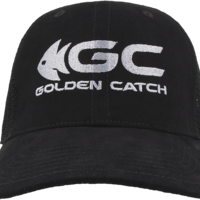 Golden Catch Cap Trucker With Mesh Black