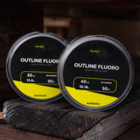 OUTLINE FLUORO 50m- 40lb/18.18kg- .55mm