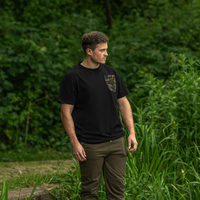 CARGO T-SHIRT BLACK - XXXL