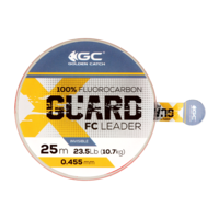 Golden Catch X-Guard Fluorocarbon Leader 25m 0.455mm