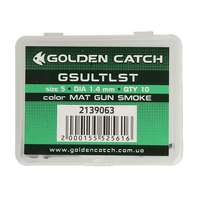 Golden Catch Top Guide GSULTLST 5-1.4mm Gun Smoke(10pcs)