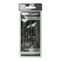 Golden Catch Leadcore Safety Clip Leader(3pcs)Camo Green