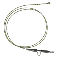 Golden Catch Leadcore Safety Clip Leader(3pcs)Camo Green