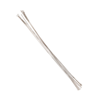 Zeox Wire Leader 10cm 0.30mm 15kg(10pcs)