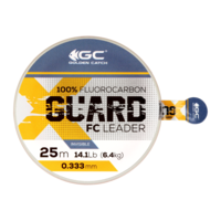 Golden Catch X-Guard Fluorocarbon Leader 25m 0.333mm