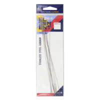 Zeox Wire Leader 10cm 0.30mm 15kg(10pcs)