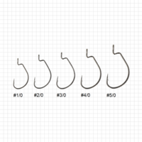 Golden Catch Offset Hook Dekappari 4093BN №2/0(4pcs)